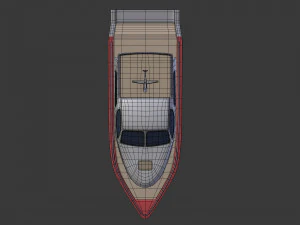 iate de desenho animado Modelo 3D