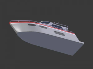 iate de desenho animado Modelo 3D