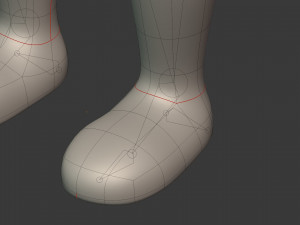 cartoon man - stickman Model 3D