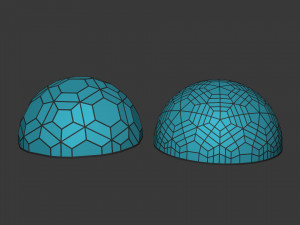 geodesic domes 3D 模型