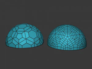 jeodezik kubbeler 3D Model