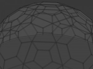geodesic domes 3D 模型