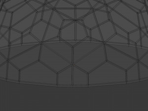 geodesic domes 3D 模型