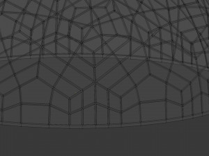 geodesic domes 3D 模型