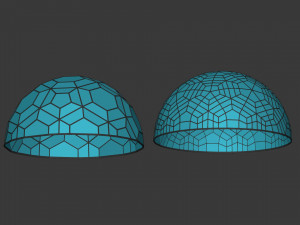 geodesic domes 3D 模型