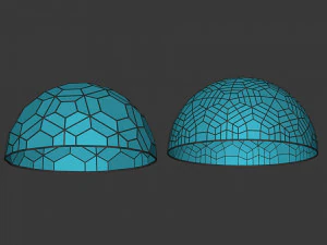 jeodezik kubbeler 3D Model