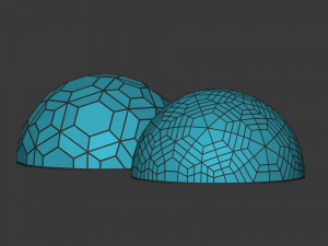 geodesic domes 3D 模型