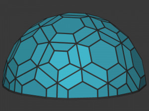 geodesic domes 3D 模型