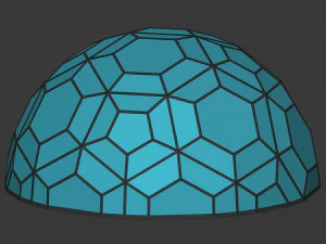 jeodezik kubbeler 3D Model