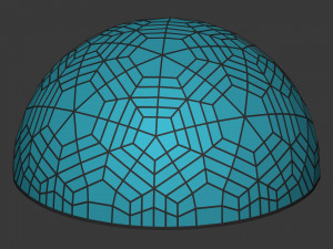 geodesic domes 3D 模型