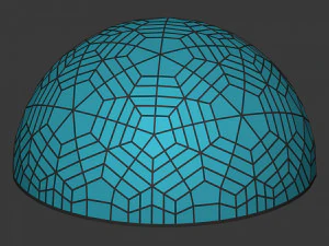 jeodezik kubbeler 3D Model