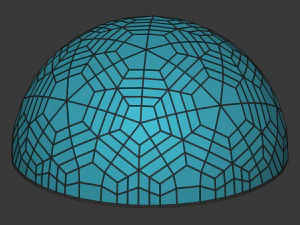 jeodezik kubbeler 3D Model