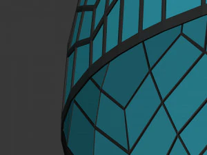 jeodezik kubbeler 3D Model