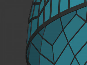geodesic domes 3D 模型