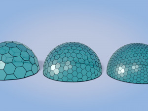 geodesic domes 3D Model
