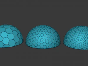 геодезичні куполи 3D Модель