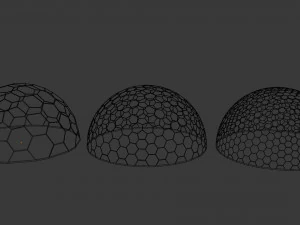 геодезичні куполи 3D Модель