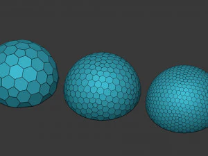 геодезичні куполи 3D Модель