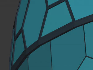 геодезичні куполи 3D Модель