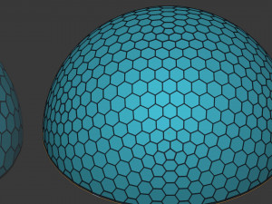 geodesic domes Modèle 3D