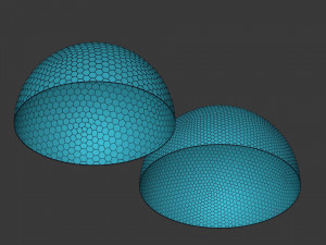 geodesic domes 3D Model