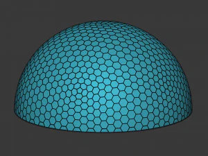 geodesic domes 3D Model