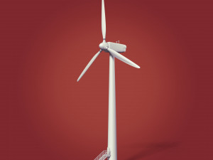 wind turbine 3D Model