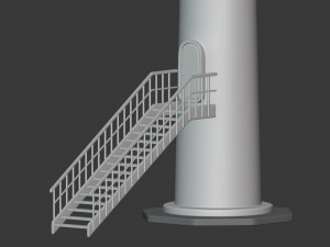 wind turbine 3D Модель