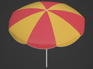 Beach Parasol 3D Модель