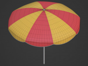 Beach Parasol 3D Модель