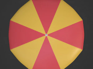 Beach Parasol 3D Model