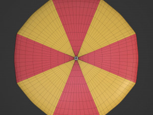 Beach Parasol 3D Модель