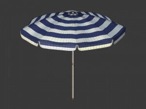 Beach Parasol Pack 3D Модель