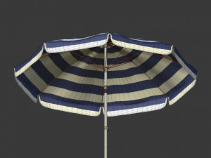 Beach Parasol Pack 3D Модель