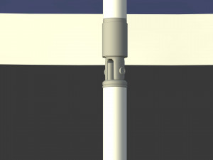 Beach Parasol Pack 3D Модель