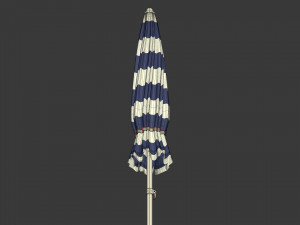 Beach Parasol Pack 3D Модель