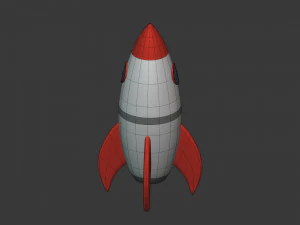 Cartoon-Weltraumpaket 3D Modell