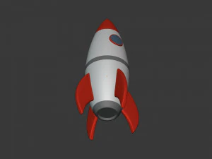 Cartoon-Weltraumpaket 3D Modell