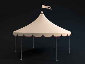Events Tent 3D Model