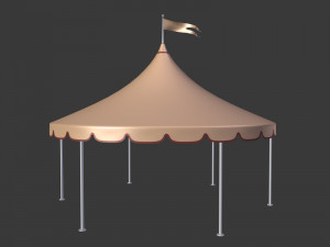 Events Tent 3D Model