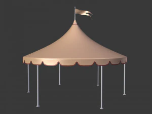 Events Tent 3D Model