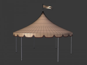 Events Tent 3D Model