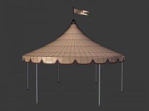 Events Tent 3D Model