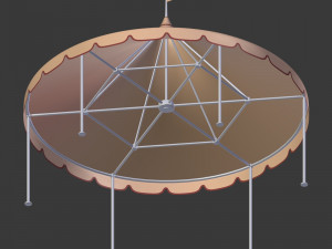 Events Tent 3D Model