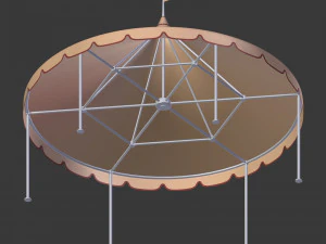 Events Tent 3D Model