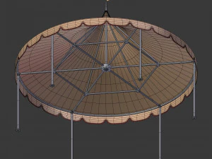 Events Tent 3D Model
