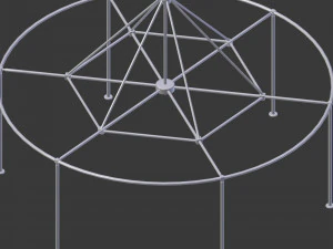 Events Tent 3D Model