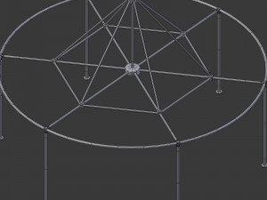 Events Tent 3D Model
