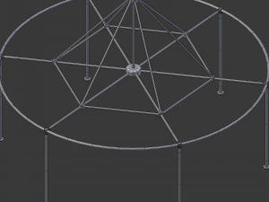 Events Tent 3D Model