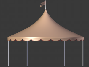 Events Tent 3D Model